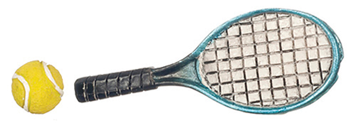 Tennis Racket and Ball